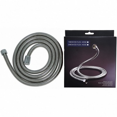 GFmark - Шланг душевой 1/2 " 2 м., металлический в коробке 08004